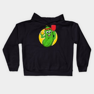 Pickle with a ball Kids Hoodie